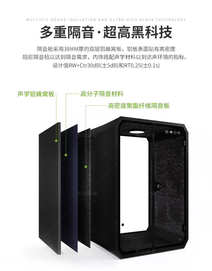 隔音舱 静音舱 直播舱 休息舱(图9)